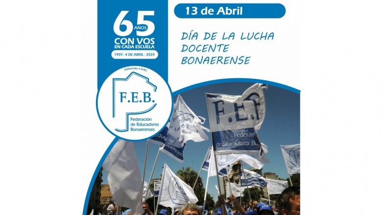 DÍA DE LA LUCHA DOCENTE BONAERENSE