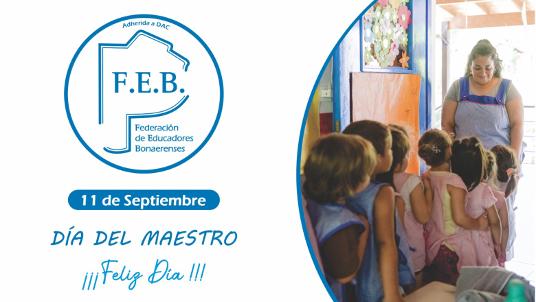 FELIZ DÍA DEL MAESTRO!