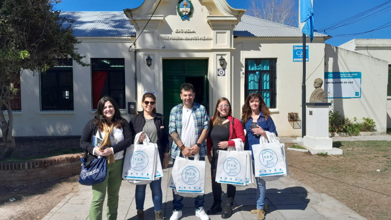 LA COSTA: LA CAMPAÑA DE DIFUSIÓN PROVINCIAL DE LA FEB LLEGÓ A LAS ESCUELAS DEL DISTRITO