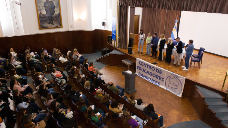 BAHÍA BLANCA: JORNADA DE CAPACITACIÓN SOBRE VIOLENCIA EN EL TRABAJO DOCENTE