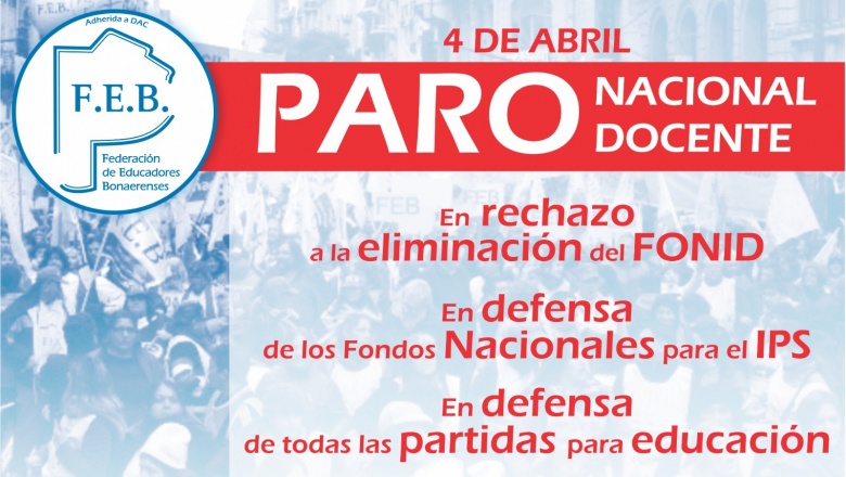 PARO NACIONAL DOCENTE