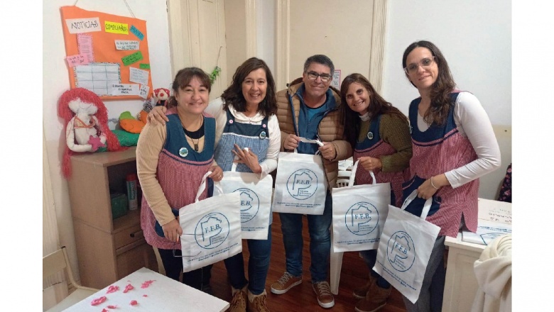 LA CAMPAÑA DE DIFUSIÓN DE LA FEB RECORRIÓ ESCUELAS DE SAN FERNANDO