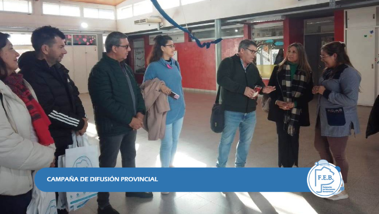 RIVADAVIA: UN NUEVO DESTINO DE LA CAMPAÑA DE DIFUSIÓN DE LA FEB