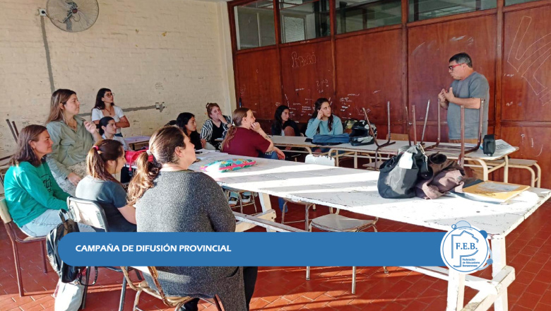 LA CAMPAÑA DE DIFUSIÓN PROVINCIAL DE LA FEB RECORRIÓ LAS ESCUELAS DE AYACUCHO