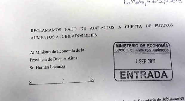 FEB pidió que los docentes jubilados cobren todos los"anticipos" con sus intereses en septiembre