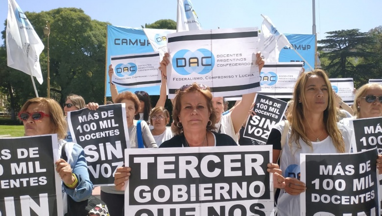 NUEVAMENTE LA VOZ DE 100 MIL DOCENTES QUEDA EXCLUIDA DE LA NEGOCIACIÓN NACIONAL