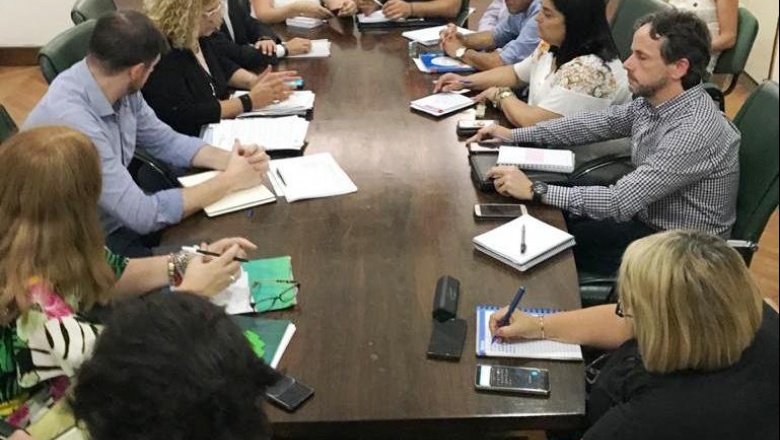 REUNIÓN DEL FUDB EN DGCyE  SOBRE ESTADO DE SITUACIÓN DE CORONAVIRUS EN LAS ESCUELAS BONAERENSES