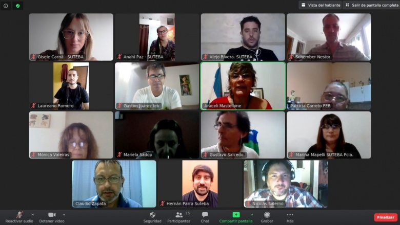 REUNIÓN DEL FUDB PREVISIONAL CON LAS AUTORIDADES DE LA DPAJYC