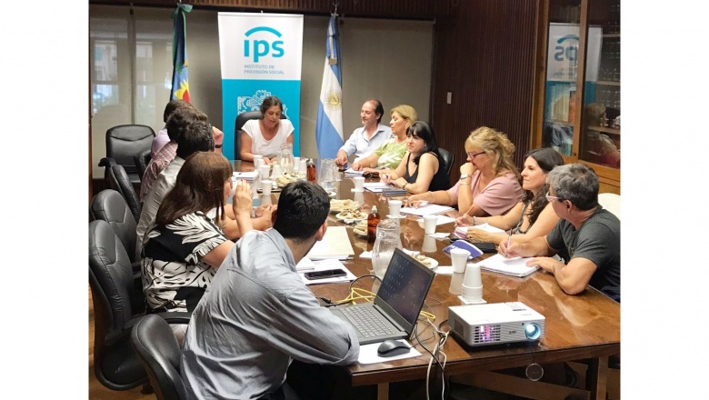 PRIMERA REUNIÓN DEL FUDB PREVISIONAL CON LAS AUTORIDADES DEL IPS