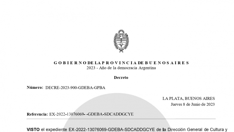 DECRETO 900/2023 - Modifica el inciso C del artículo 107 del Anexo I del Decreto N° 2485/92 y sus modificatorios.