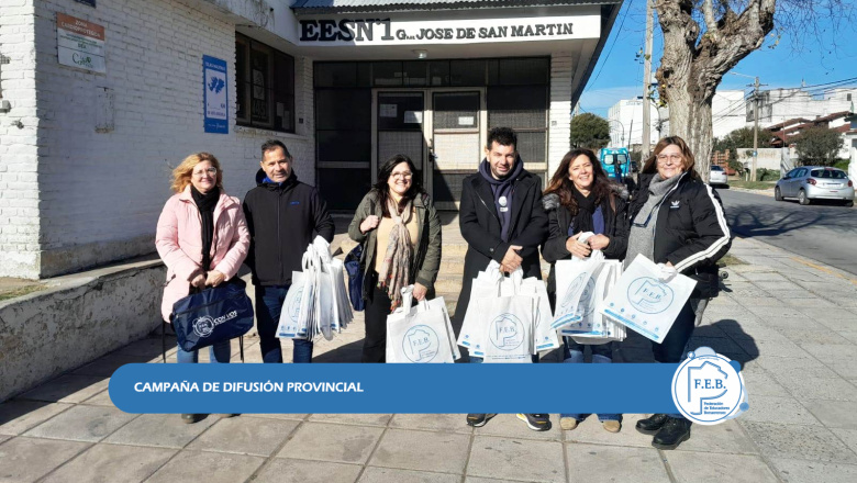 GENERAL LAVALLE: LA CAMPAÑA DE DIFUSIÓN DE LA FEB RECORRE LAS ESCUELAS DEL DISTRITO