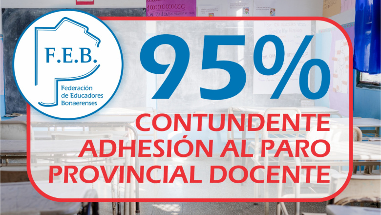 LILIANA OLIVERA: “EL 95% DE ADHESIÓN DEMUESTRA QUE EL PARO DOCENTE ES CONTUNDENTE EN TODA LA PROVINCIA” 
