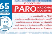 30 DE OCTUBRE - PARO NACIONAL DOCENTE