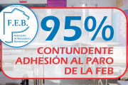 CON UN 95% DE ADHESIÓN, ES CONTUNDENTE EL PARO DE LA FEB EN TODA LA PROVINCIA