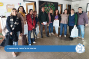 TRES LOMAS: LA CAMPAÑA DE DIFUSIÓN DE LA FEB, JUNTO A LOS DOCENTES DEL DISTRITO