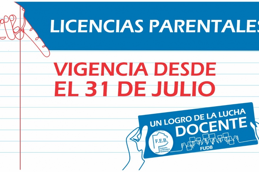 YA ESTÁ EN VIGENCIA EL ACUERDO SOBRE LICENCIAS PARENTALES - Federación ...